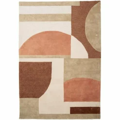 By Boo Vloerkleed Kazi 190x290 cm - terracotta Sale