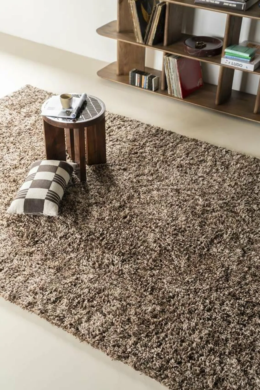 By Boo Vloerkleed Mixi 190x290 cm - bruin Outlet