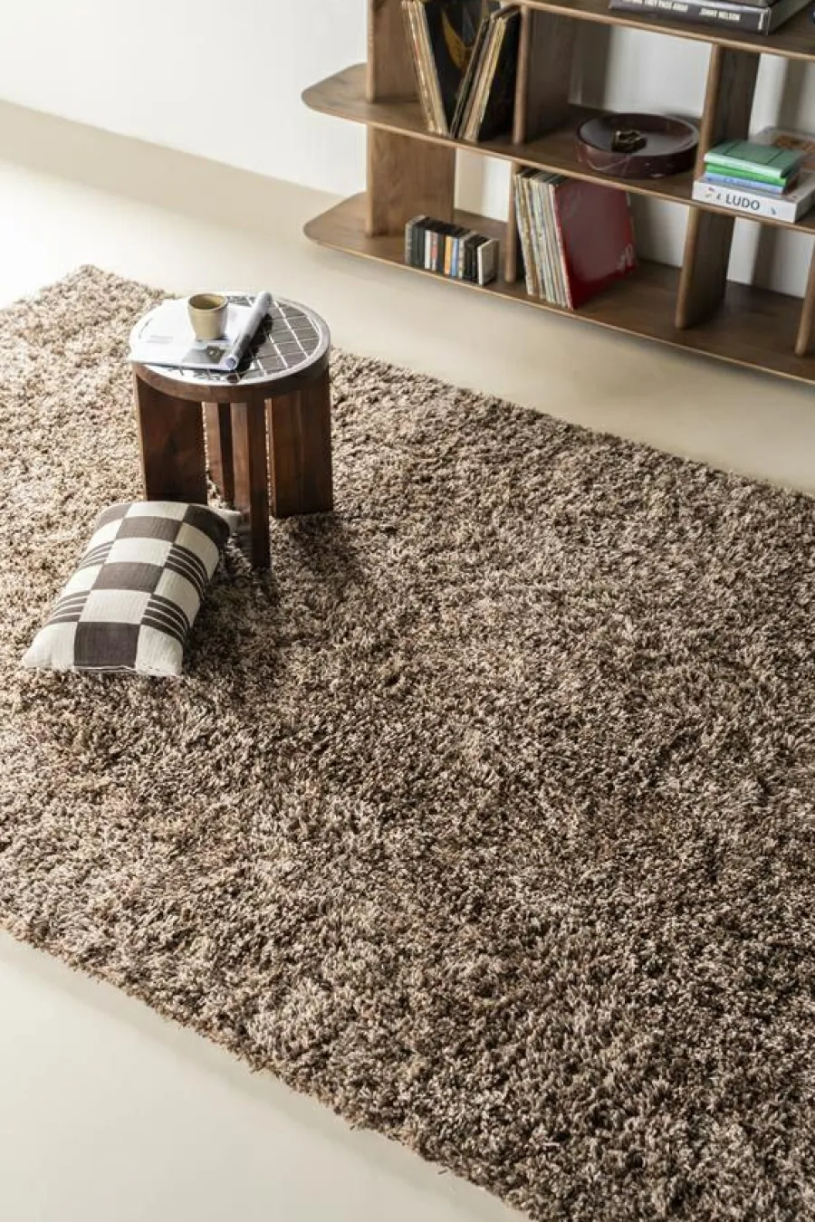 By Boo Vloerkleed Mixi 190x290 cm - bruin Outlet