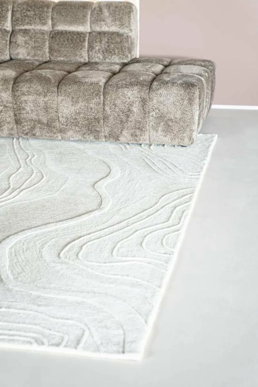 By Boo Vloerkleed Soil 160x230 cm - off white New