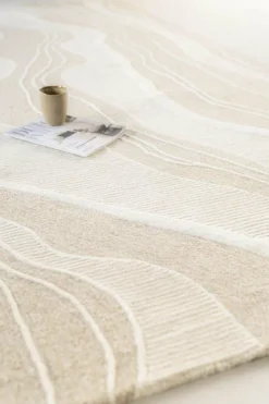 By Boo Vloerkleed Soil 190x290 cm - beige Discount