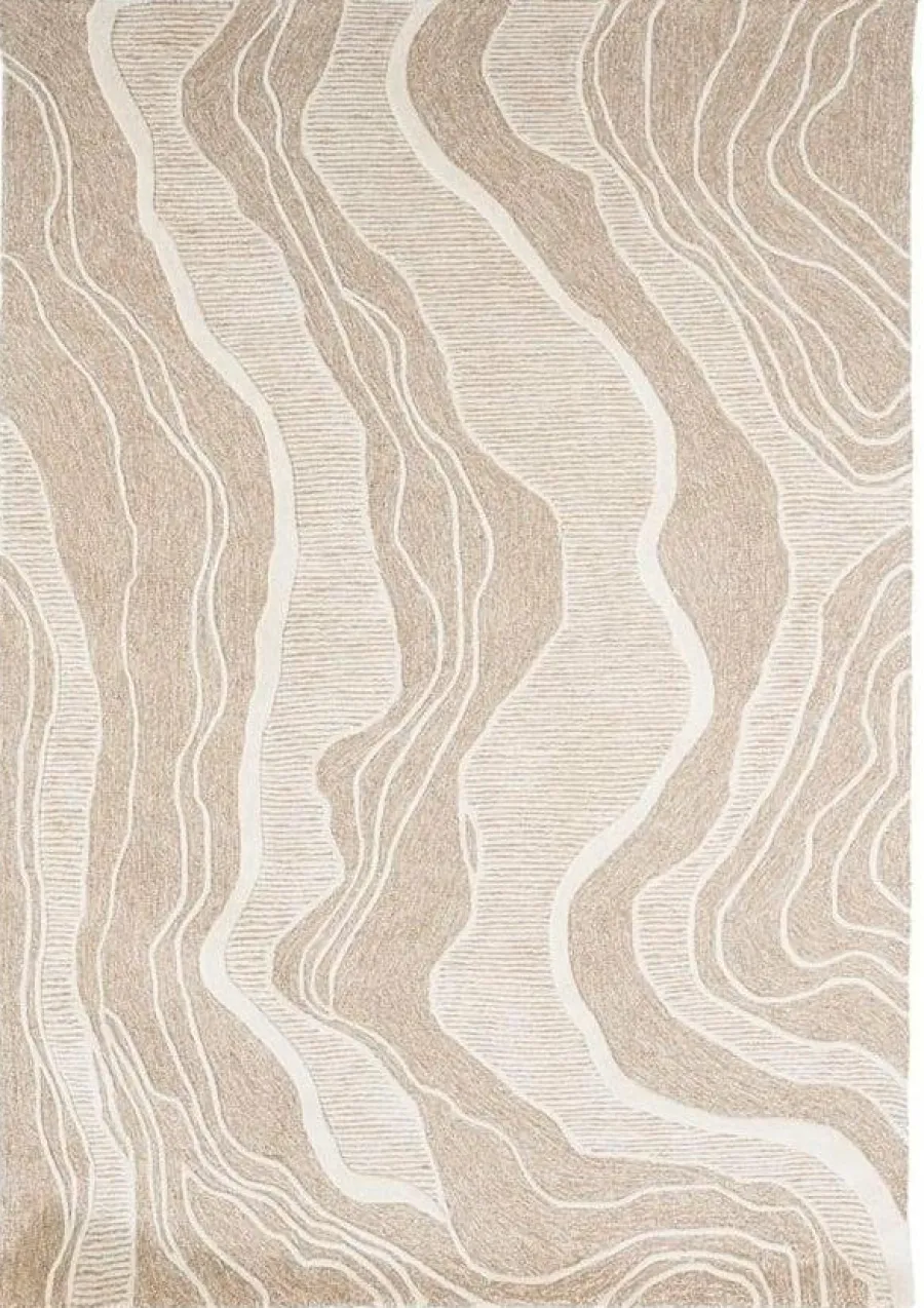 By Boo Vloerkleed Soil 160x230 cm - beige New