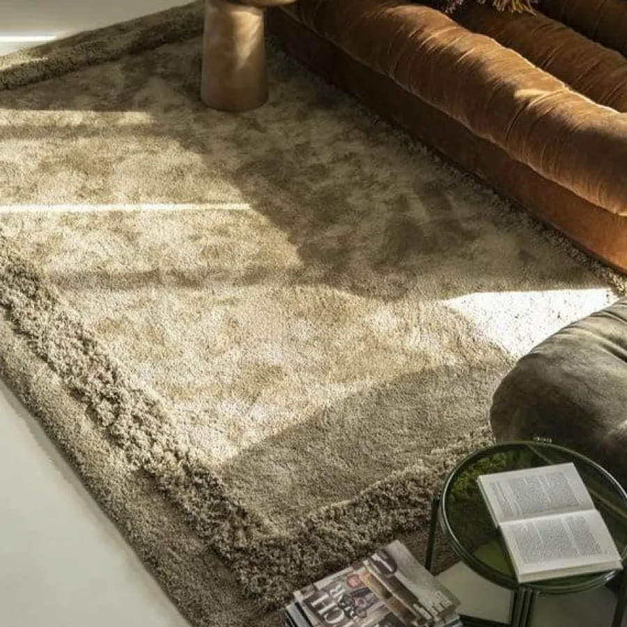 By Boo Vloerkleed Tura 160x230 cm - taupe