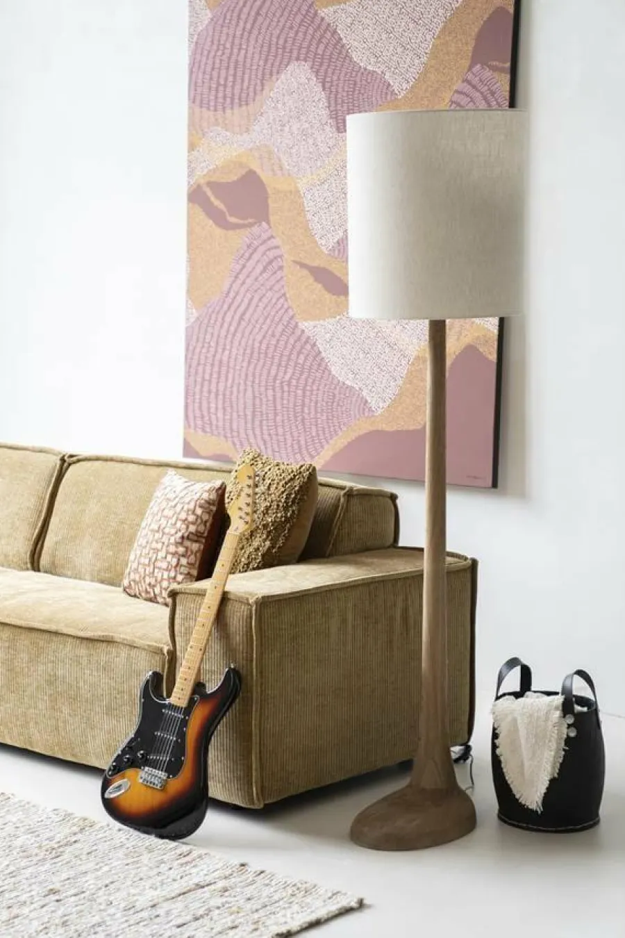 By Boo Vloerlamp Rine - bruin Clearance