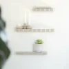 By Boo Wandplank Prinz set van 3 - taupe Outlet