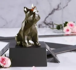 Candellana Kaars Bulldog antiek brass Online