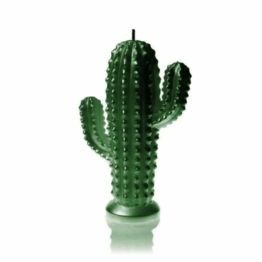 Candellana Kaars cactus groen metallic - groot Sale
