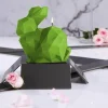 Candellana Kaars Konijn groot groen metallic Clearance