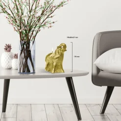 Candellana Kaars olifant medium goud Discount
