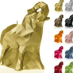 Candellana Kaars olifant medium goud Discount