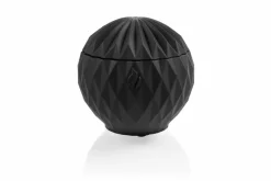 Candellana Ornament geurkaars bol mat zwart Clearance