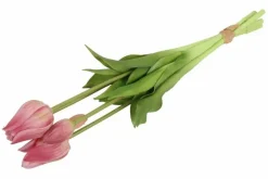 Countryfield Boeket kunstbloemen Tulip Greigii paars New