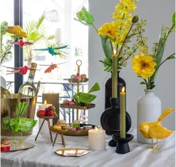 Countryfield Dinerkaars Led Lyon set van 2 lichtgroen Hot