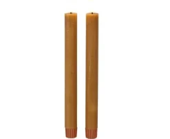 Countryfield Dinerkaars LED Diner rustiek amber met beweegbare vlam – 2 stuks Hot