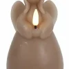 Countryfield Engel kaars LED Lyon L taupe Sale
