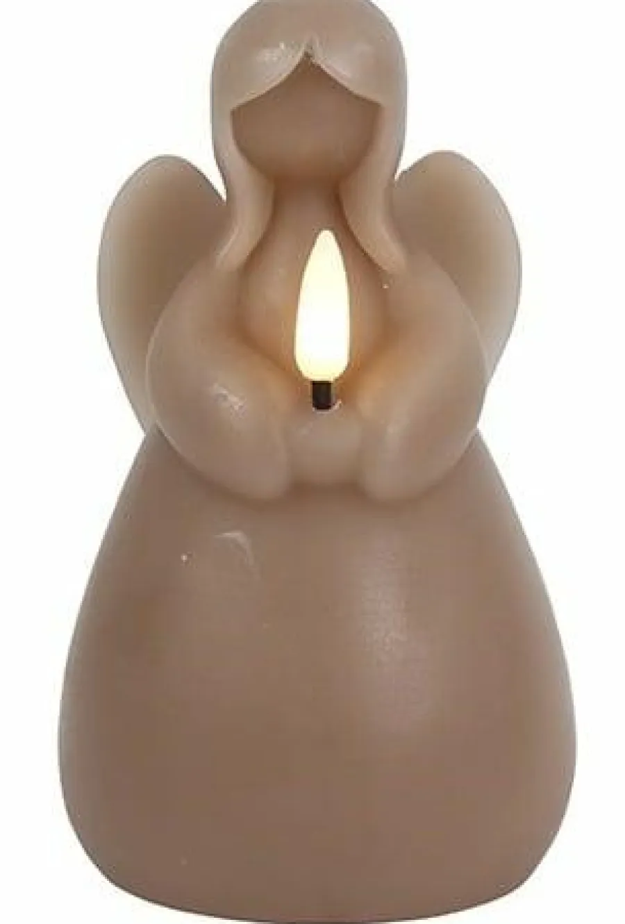 Countryfield Engel kaars LED Lyon L taupe Sale