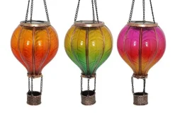 Countryfield Hanger hetelucht ballon Solar LED set van 3 Multicolor - M Clearance