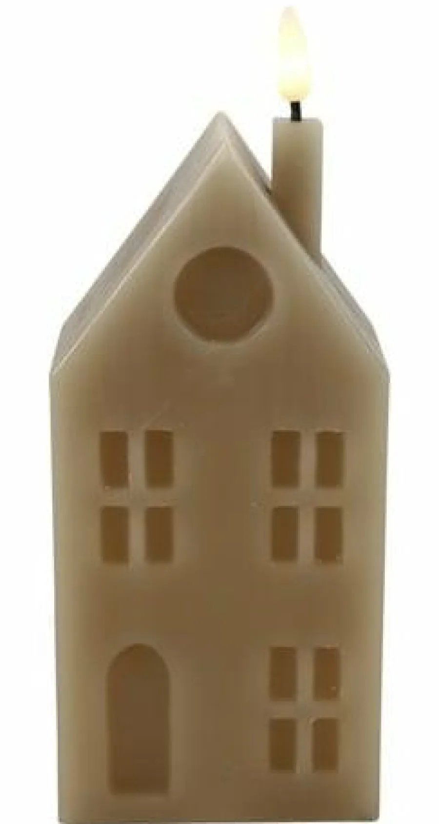 Countryfield Huis kaars LED Lyon L beige Discount