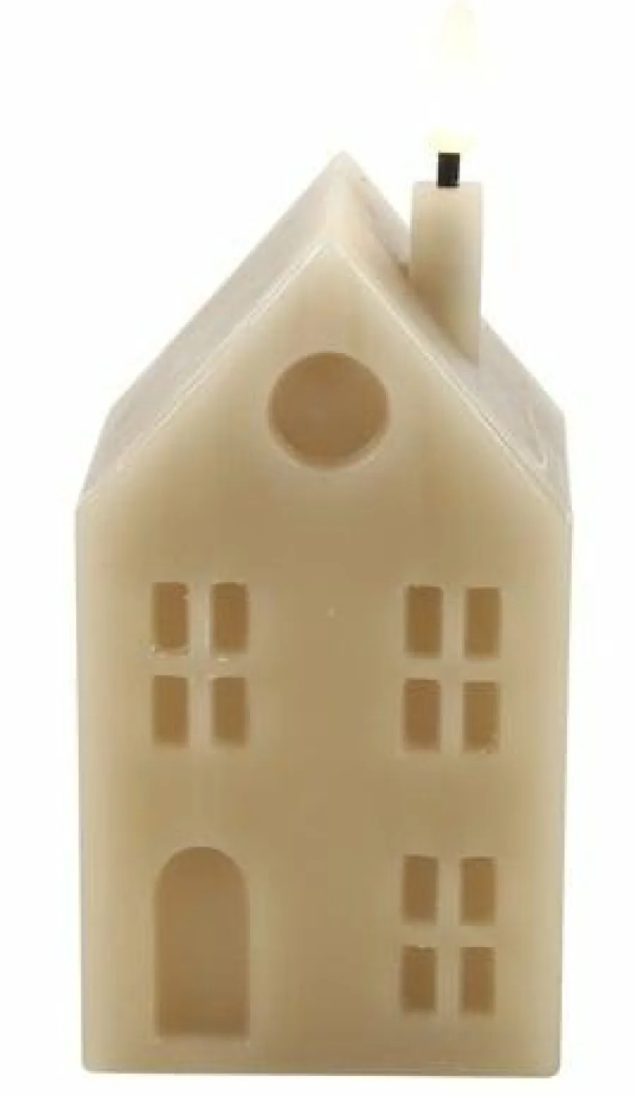 Countryfield Huis kaars LED Lyon M beige Online