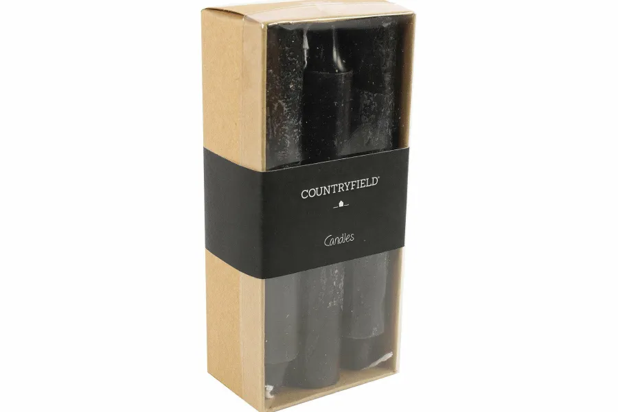 Countryfield Kaars Vela zwart - diverse afmetingen Best
