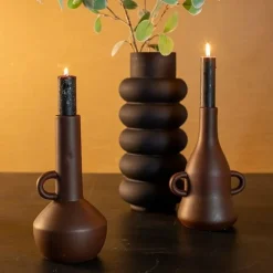 Countryfield Kandelaar fles met oor Piper - Diverse kleuren New