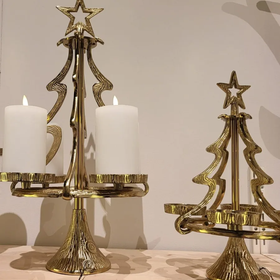 Countryfield Kandelaar Kerstboom M goud Outlet