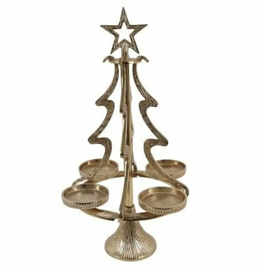 Countryfield Kandelaar Kerstboom M goud Outlet