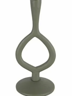 Countryfield Kandelaar Levie legergroen L 27 cm hoog Clearance