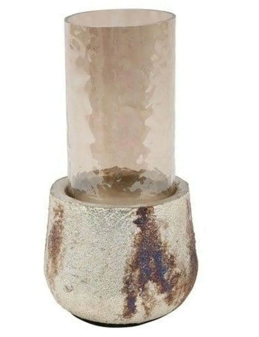 Countryfield Kandelaar Miley M zilver-L13,5B13,5H30CM Clearance