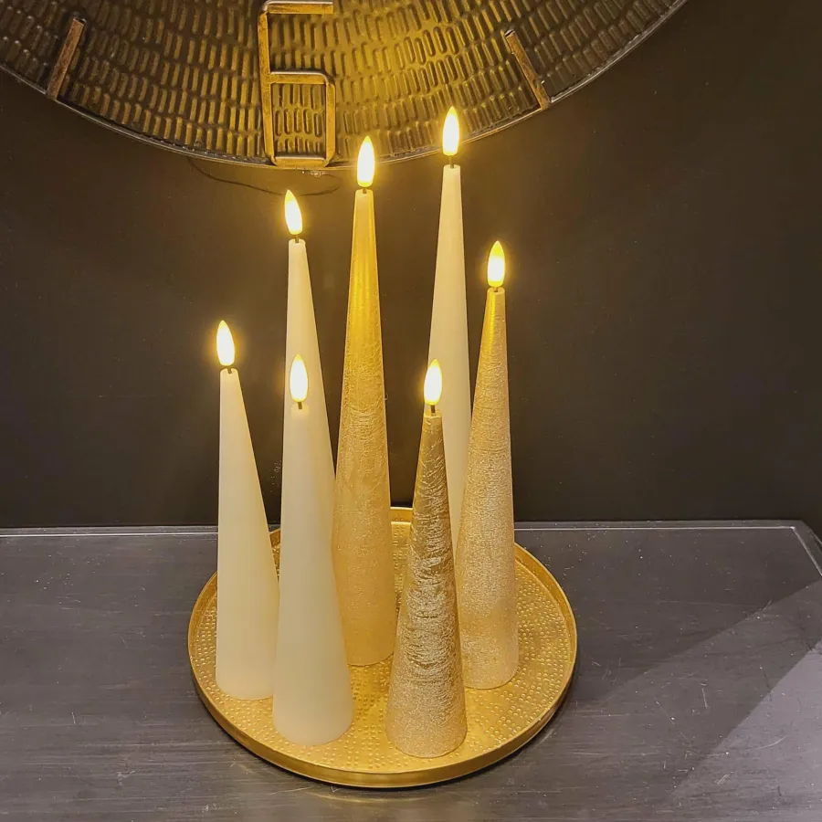 Countryfield Kegelkaars Ø5CM LED Lyon M beige Clearance