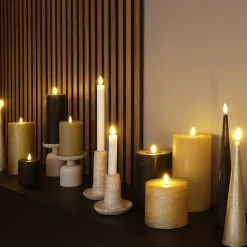 Countryfield Kegelkaars Ø5CM LED Lyon S goud Sale