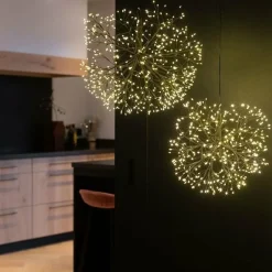 Countryfield Kerstverlichting LED timer Apollo zwart - 2 afmetingen Hot