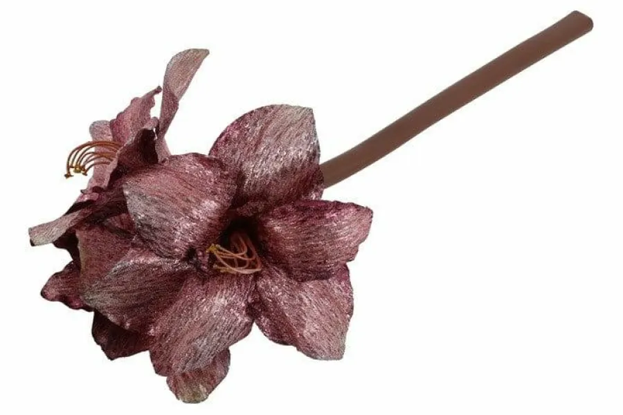 Countryfield Kunstbloem Amaryllis roze Clearance