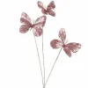 Countryfield Kunstdeco Vlinder Lush Set van 3 roze-L66,04B30,48H15,24CM Sale