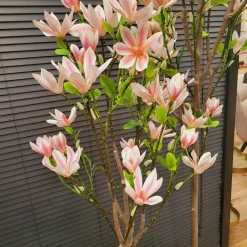 Countryfield Kunstplant Magnolia Loebneri L roze / wit - 180 cm Clearance