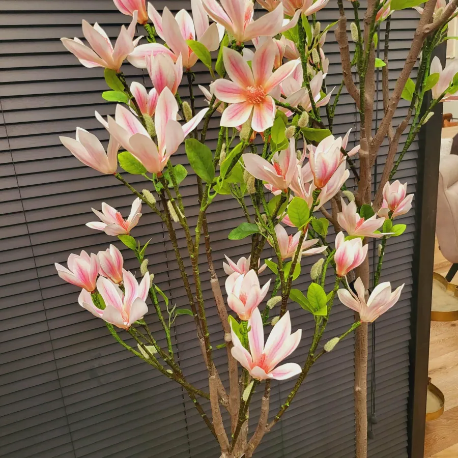 Countryfield Kunstplant Magnolia Loebneri L roze / wit - 180 cm Clearance