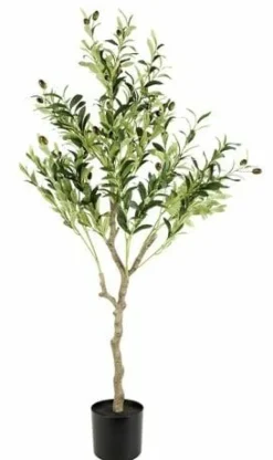 Countryfield Kunstplant Olea olijfboom L groen - 120 cm hoog Hot