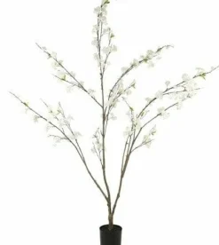 Countryfield Kunstplant Prunus M wit - L 50 x B 50 x H 185 CM