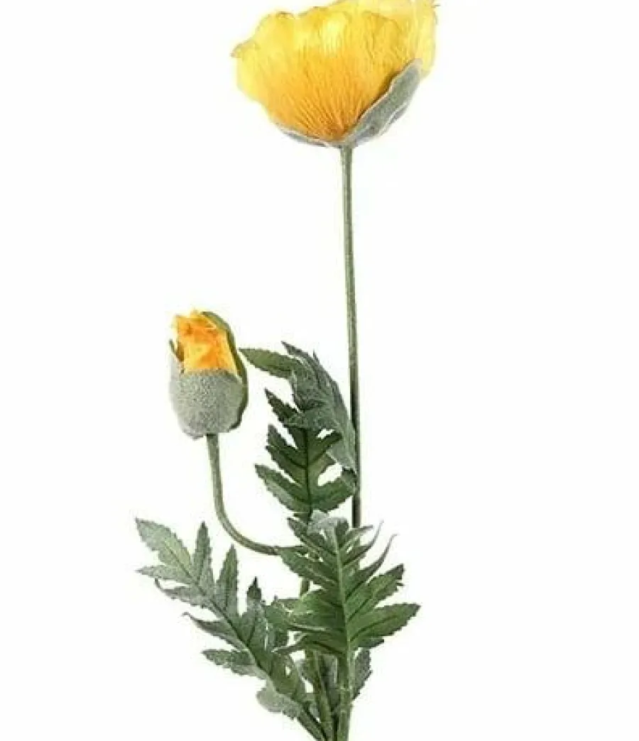 Countryfield Kunsttak Papaver Jodie geel Online