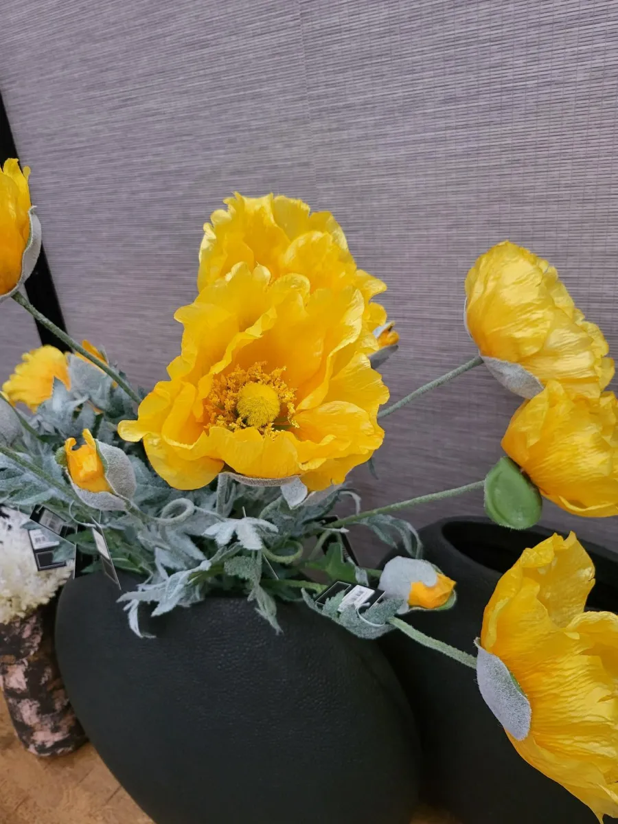 Countryfield Kunsttak Papaver Jodie geel Online