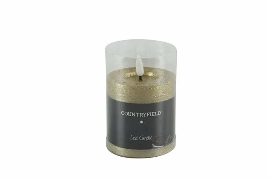 Countryfield LED Licht Kaars Lyon goud - Diverse maten Best