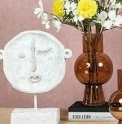 Countryfield Ornament gezicht Picasso wit Clearance