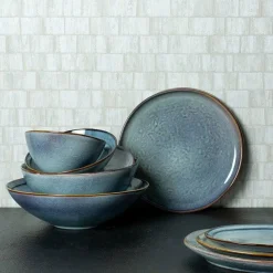 Countryfield Serveerschaal Yarah S blauw Sale