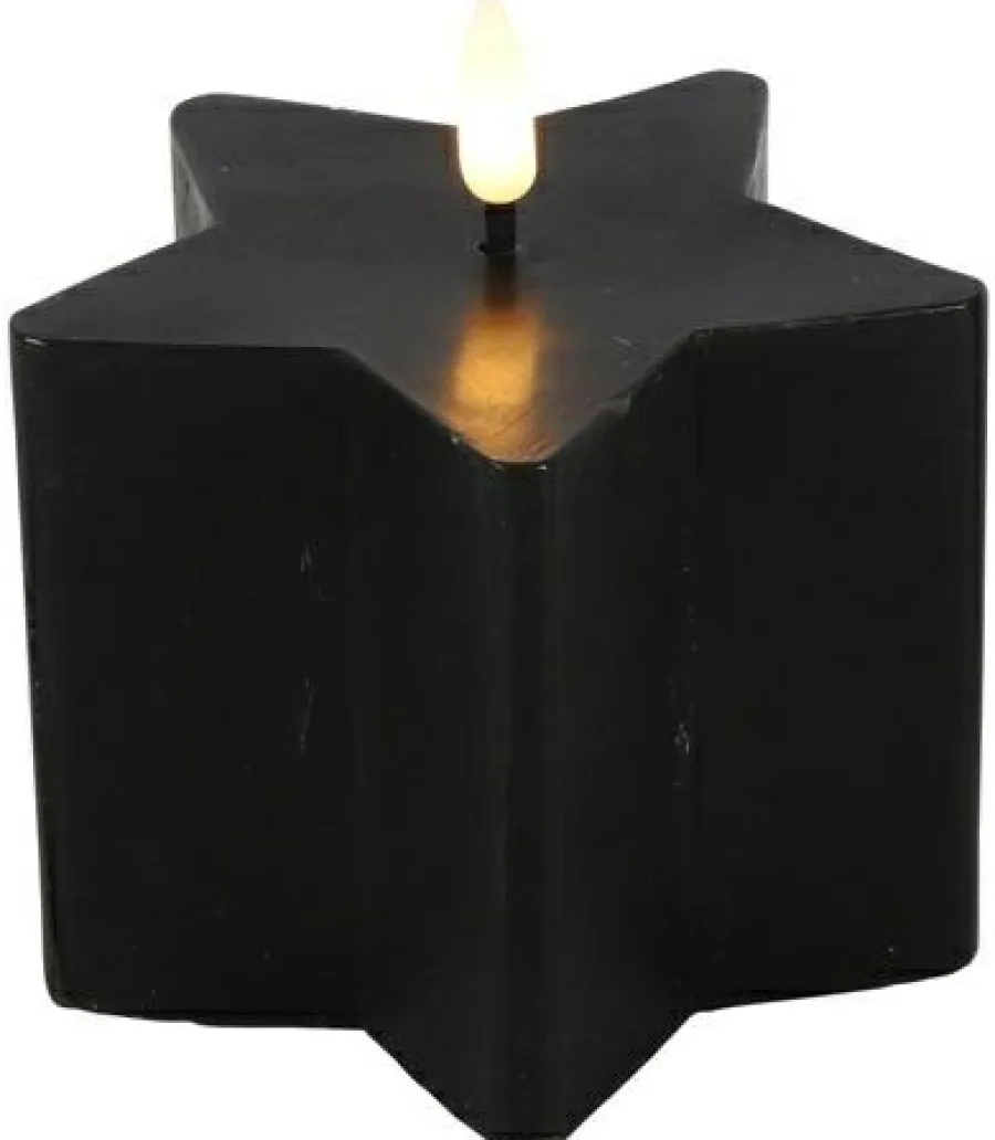 Countryfield Ster kaars LED Lyon S zwart Outlet