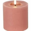 Countryfield Stompkaars rustiek Ø10CM LED Lyon S roze Online