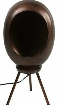 Countryfield Tafellamp E27 Eggy S antiek koper Hot