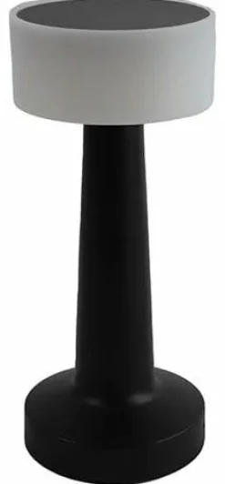 Countryfield Tafellamp Lampa zwart / wit oplaadbaar New