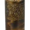 Countryfield Theelicht Cato XL verbrand goud 26 cm hoog Outlet