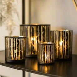 Countryfield Theelicht Ginie XL zwart