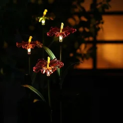 Countryfield Tuinsteker Hibiscus Solar LED - set van 4 tuinstekers Online
